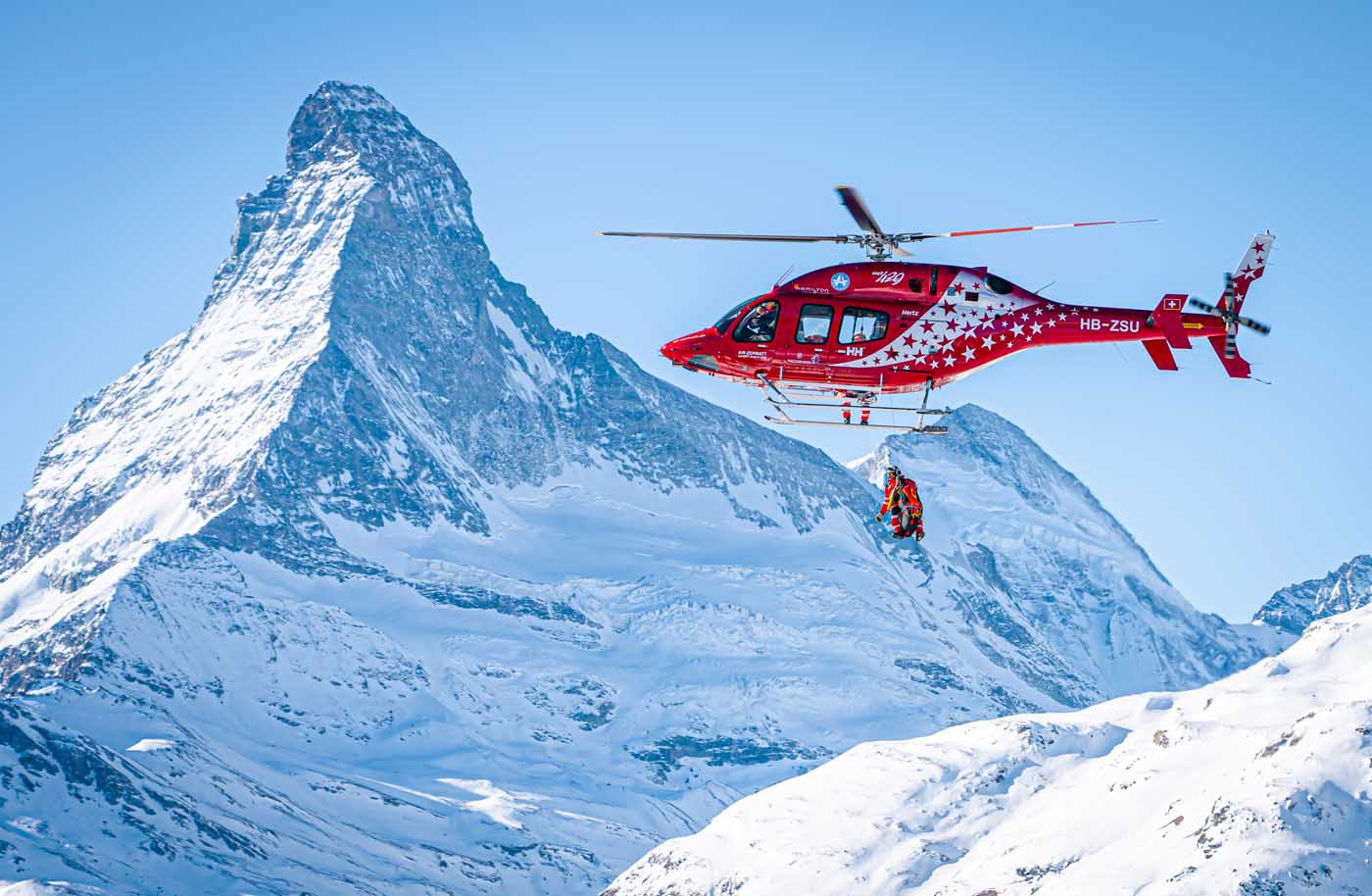 Matterhorn helicopter — replace with your photo